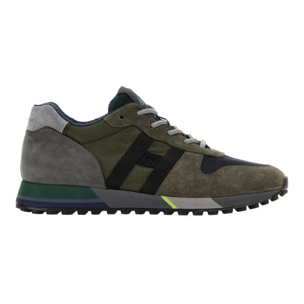 Hogan H383 Sneaker Donker Groen/Grijs