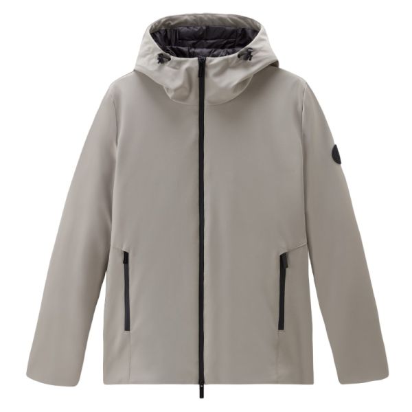 Woolrich Pacific Soft Shell Jack Beige