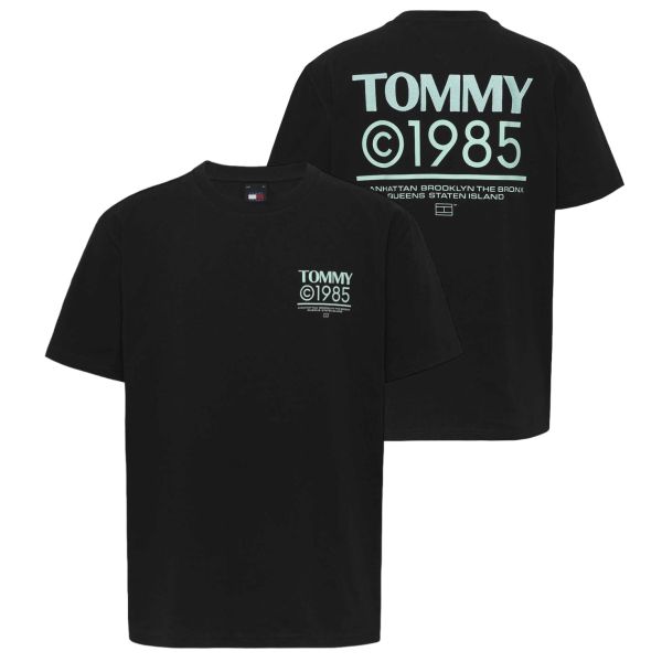 Tommy Jeans 1985 Pop T-shirt Zwart