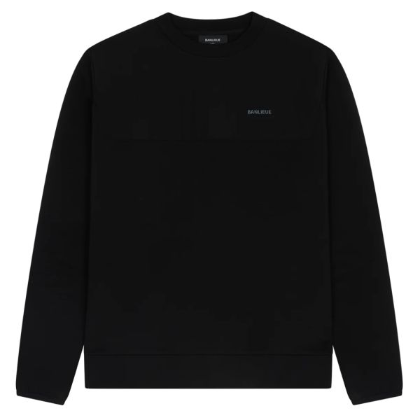 Banlieue 3D Top Sweater Zwart