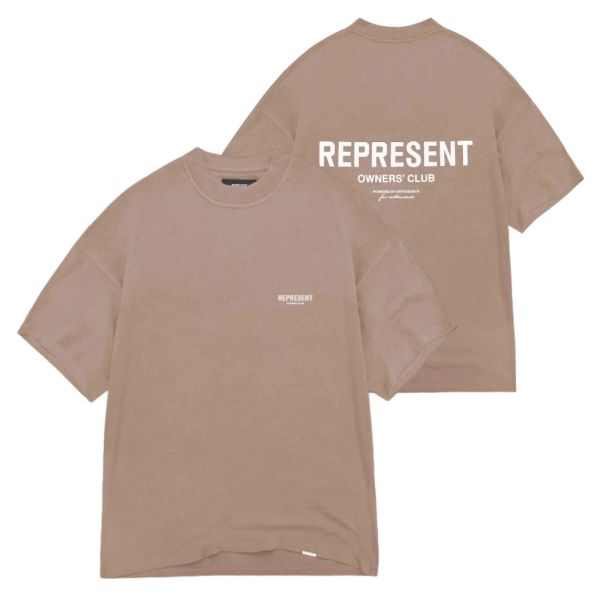 Represent Owners Club T-shirt Beige