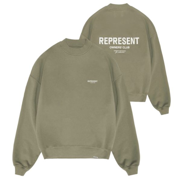Represent Owners Club Sweater Olive