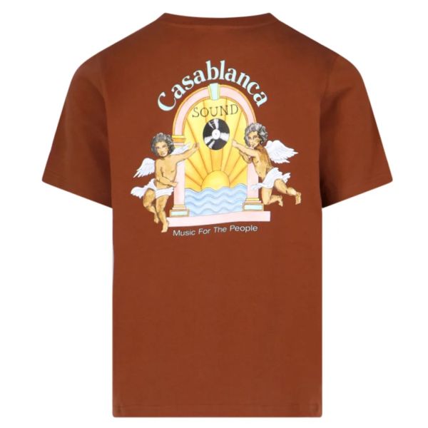 Casablanca Studio De Musique T-shirt Bruin