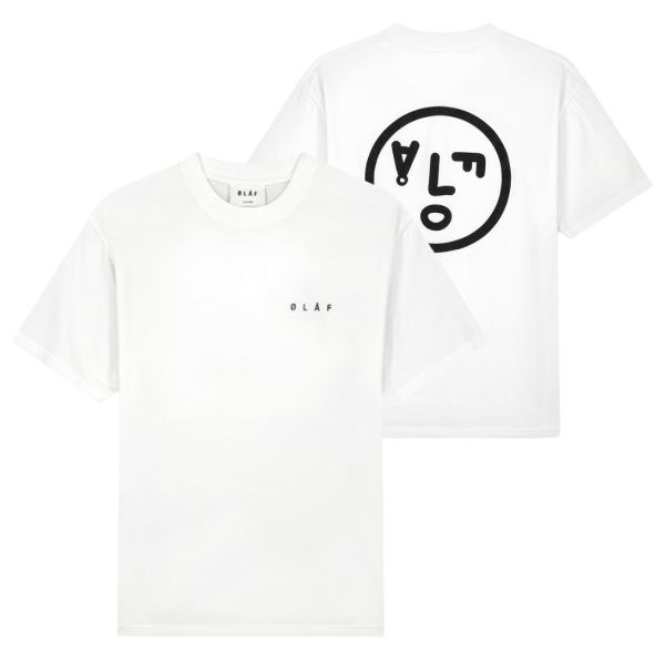 Olaf Face T-shirt Wit