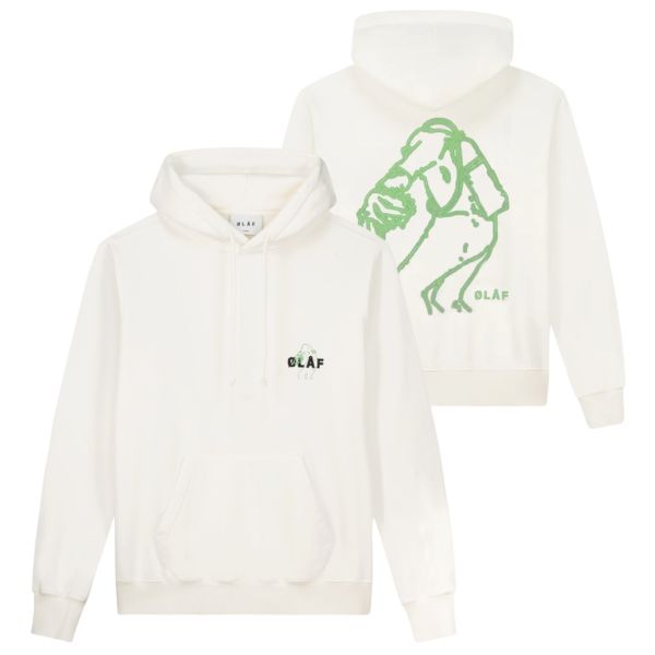 Olaf Diver Hoodie Wit