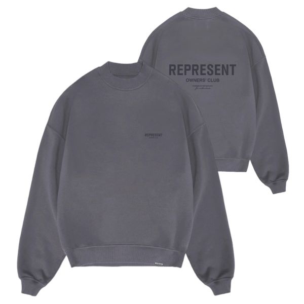 Represent Owners Club Sweater Antraciet