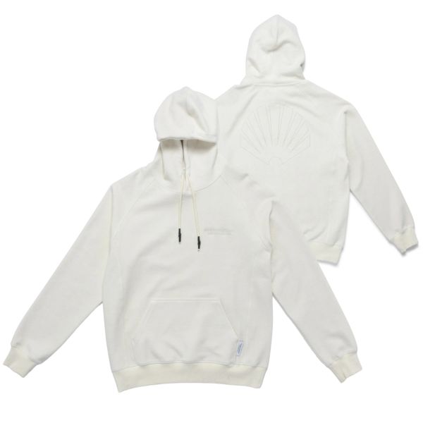 New Amsterdam Surf Association Outline Logo Hoodie Off White