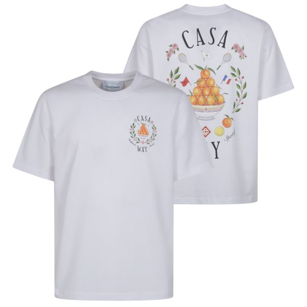 Casablanca Casa Way T-shirt Wit