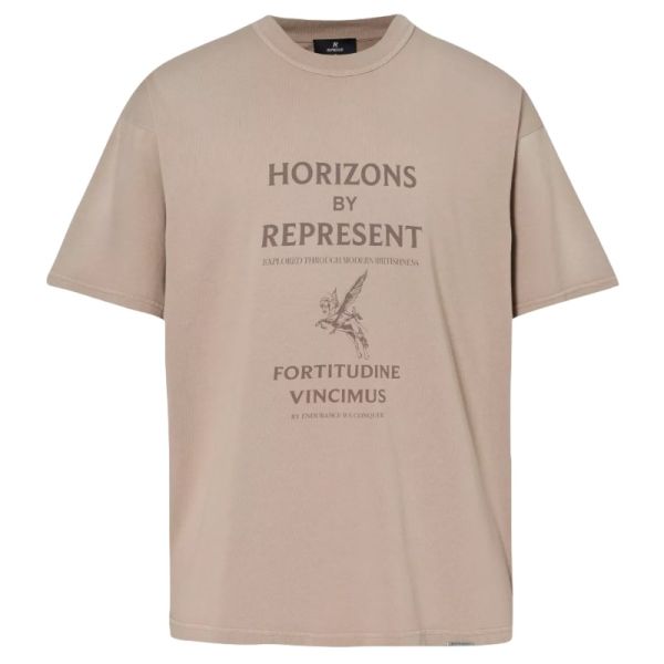 Represent Horizons T-shirt Beige