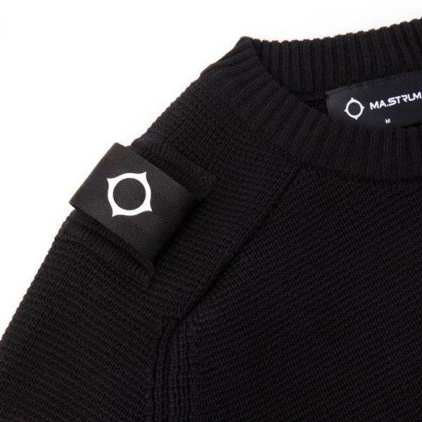 Ma.strum Milano Knitted Sweater Zwart