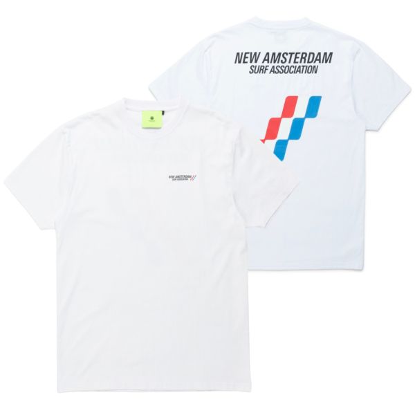 New Amsterdam Surf Association Ticket T-shirt Wit