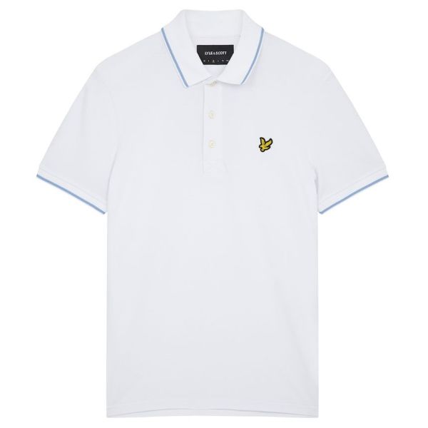 Lyle & Scott Tipped Polo Wit