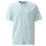 CP Company Goggle Print Back T-shirt Licht Blauw
