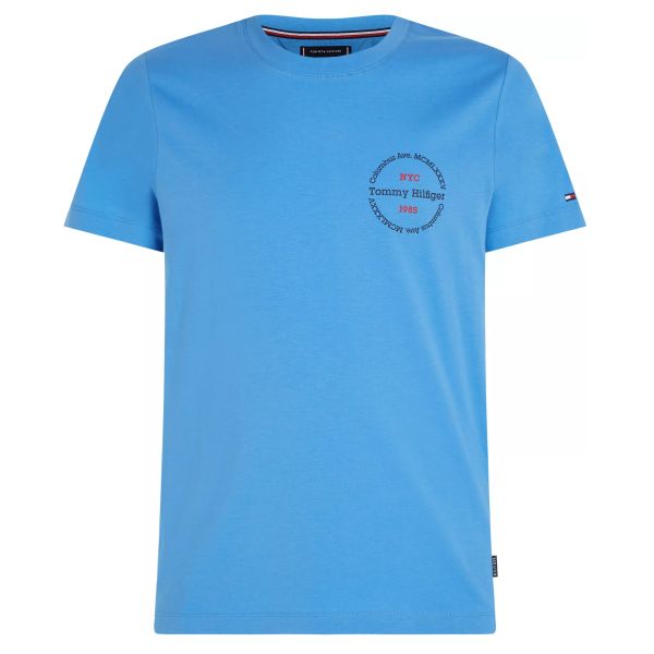 Tommy Hilfiger Roundle T-shirt Blauw