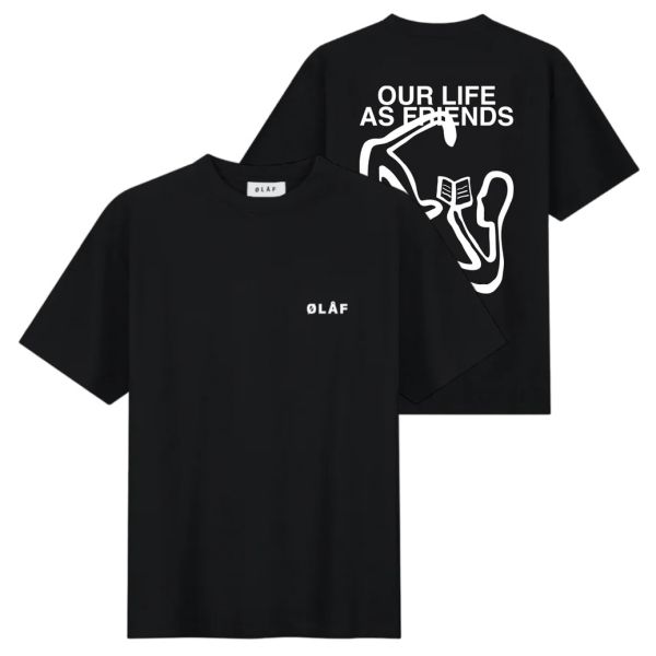 Olaf Garden T-shirt Zwart