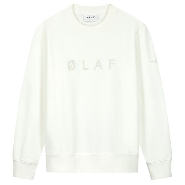 Olaf Cross Stitch Sweater Wit