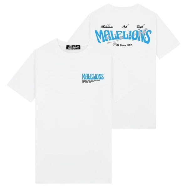 Malelions Boxer 2.0 T-shirt Wit