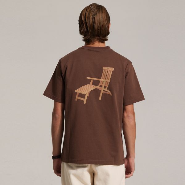 Bram's Fruit Deck Chair T-shirt Bruin
