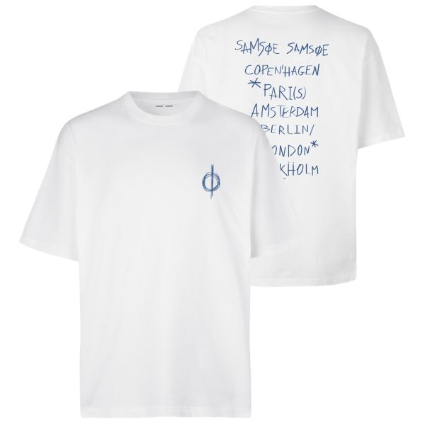Samsøe Samsøe Sacopenhagen T-shirt Wit