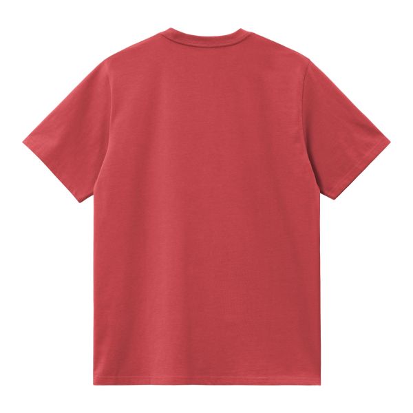 Carhartt American Script T-shirt Rood