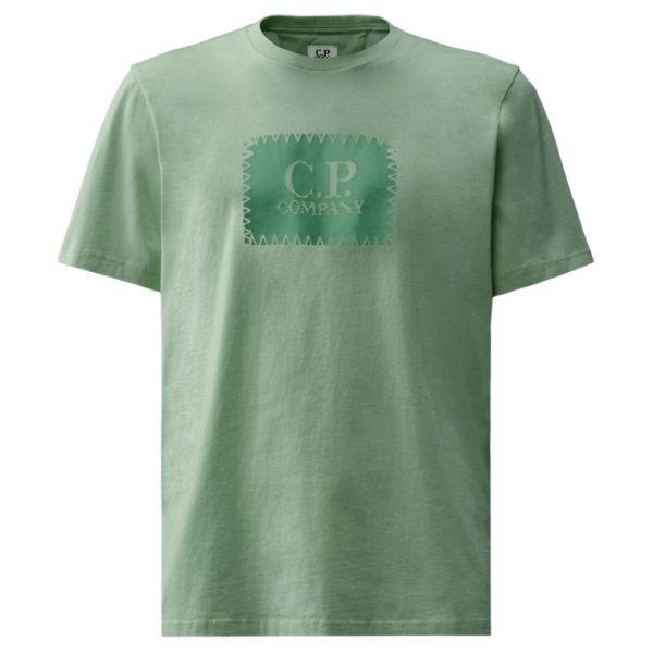 CP Company Label T-shirt Groen
