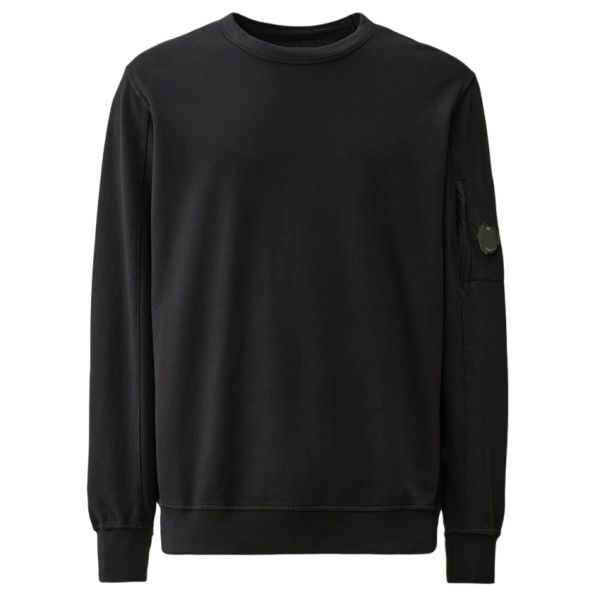 CP Company Light Fleece Sweater Zwart