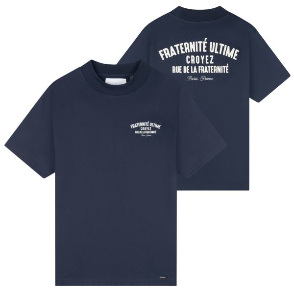 Croyez Fraternité Puff T-shirt Navy