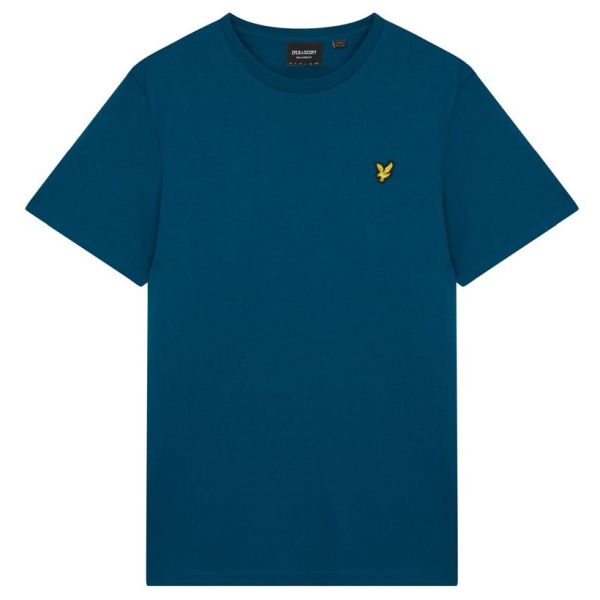 Lyle & Scott Plain T-shirt Donker Blauw