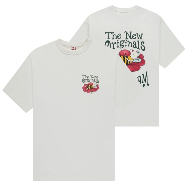The New Originals Lazy Bee T-shirt Wit