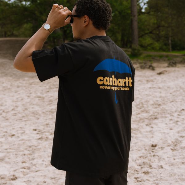Carhartt Covers T-shirt Zwart